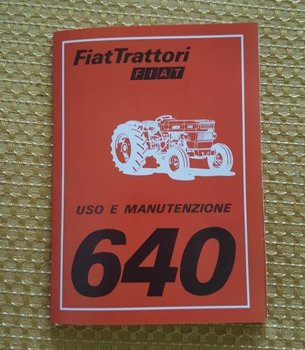 Trattrice trattore fiat - 640, e