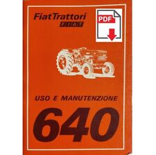 Trattore FIAT 640 DT Manuale