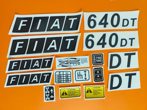 Adesivi decalcomanie fiat - adesivi,